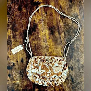 VINTAGE: RICHMARK | ladies tapestry shoulder handbag